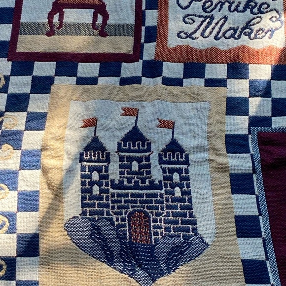 Colonial Williamsburg VA Triple Woven 67” Cotton Blanket/Throw USA - Picture 4 of 8